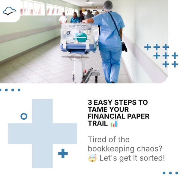 Drowning in receipts and invoices? You're not alone.

Here are 3 practical ways to simplify your bookkeeping:

1. Implement bank feeds to automaticall