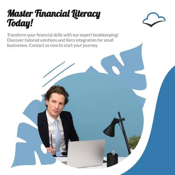 Why struggle with financial literacy? 📚 

When you could master it with our expert bookkeeping services! 

Our team makes financial management a breez