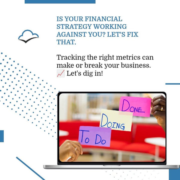 Time spent analyzing your financial metrics is time invested in your business's future. 📊

Top 3 metrics every business owner should track:
1. Cash fl