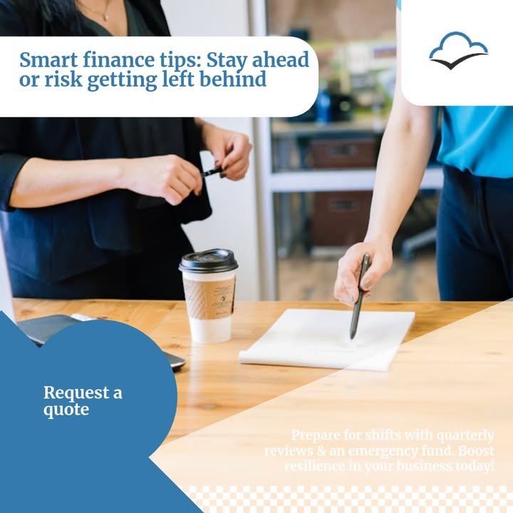 Change is the only constant in finance. Here's how smart businesses stay ahead:

1. Schedule quarterly financial reviews to spot trends early
2. Maint