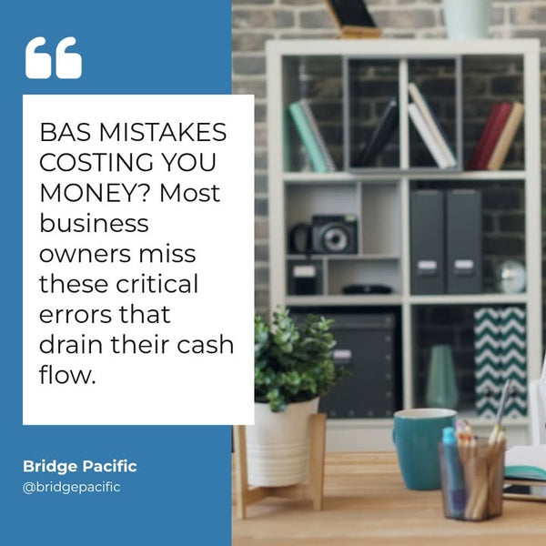 Confused about your BAS? You're not alone.

Many business owners struggle with GST reporting, often missing potential credits or making costly errors.