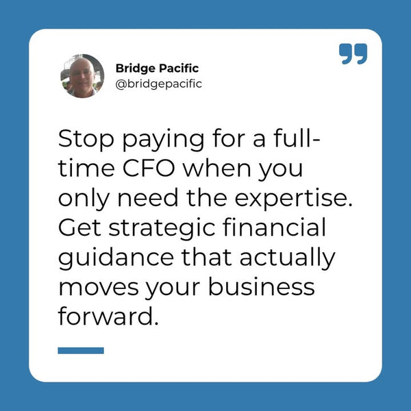 Beyond basic bookkeeping lies strategic financial guidance. A Virtual CFO helps you see the bigger picture without the full-time executive price tag.
