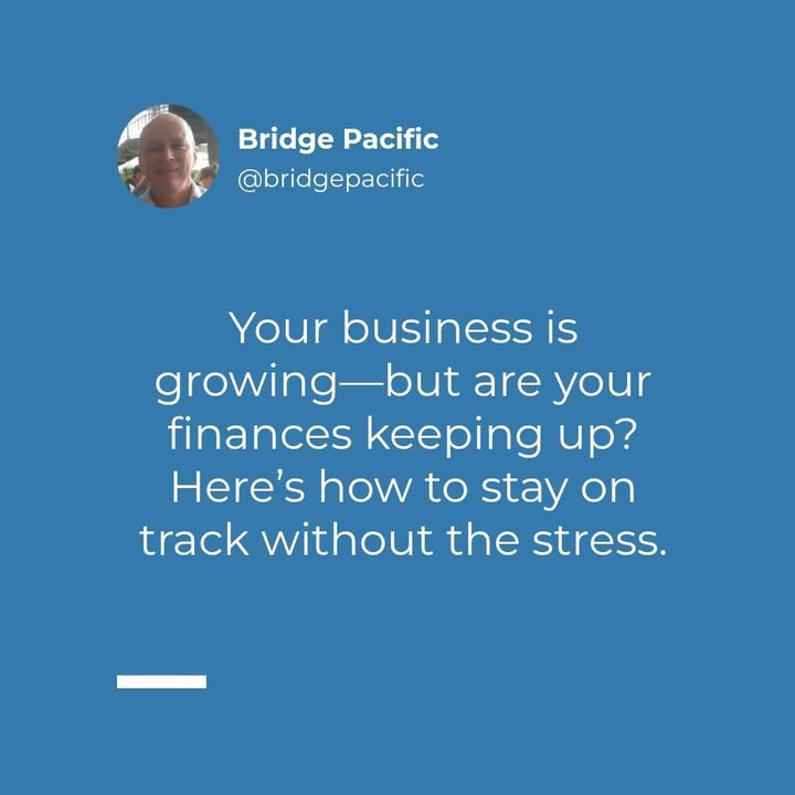 Growing your business? Your finances need to grow with it.