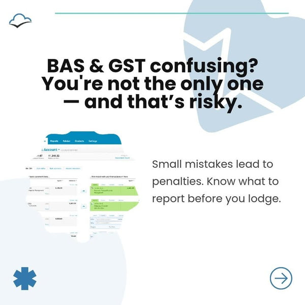 BAS & GST got you scratching your head? 🤔

Compliance is key! Understand your obligations, from reporting sales to claiming credits