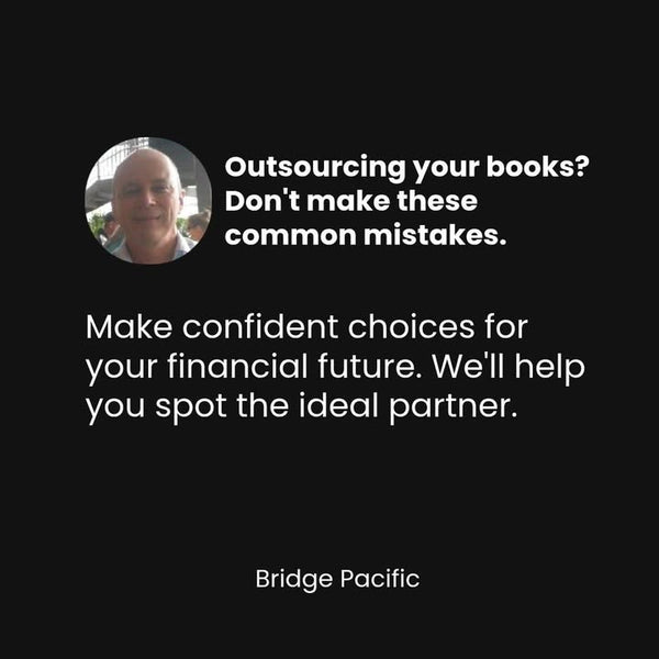 Thinking about outsourcing your bookkeeping? Key factors to consider:

1️⃣ Expertise that fits your niche
2️⃣ Transparent pricing
3️⃣ Reliable communication
4️⃣ Proven track record

Choosing the right partner matters