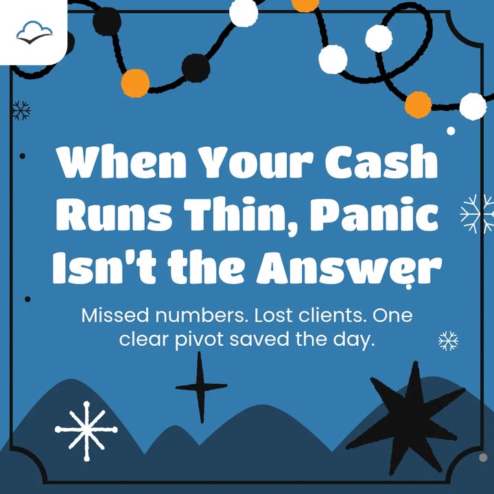 They almost ran out of cash